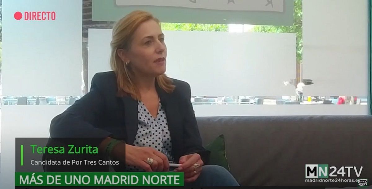 Teresa Zurita, candidata a la alcaldía de Por Tres Cantos