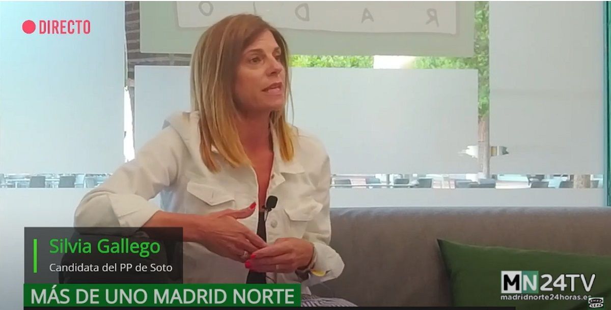 Silvia Gallego, candidata del PP en Soto del Real