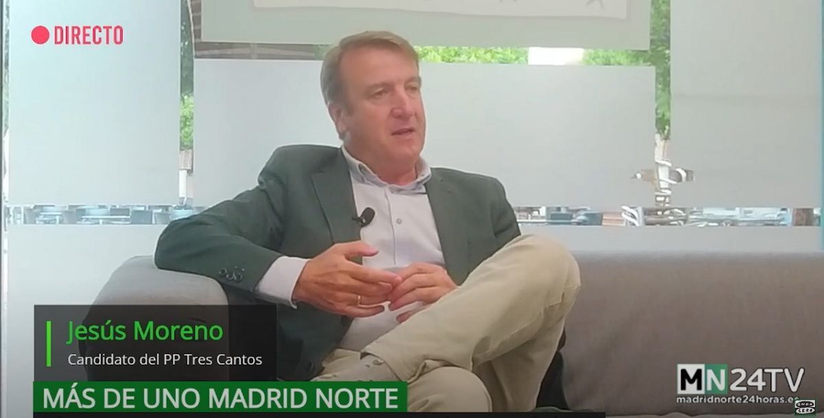 Jesús Moreno, candidato del Partido Popular de Tres Cantos