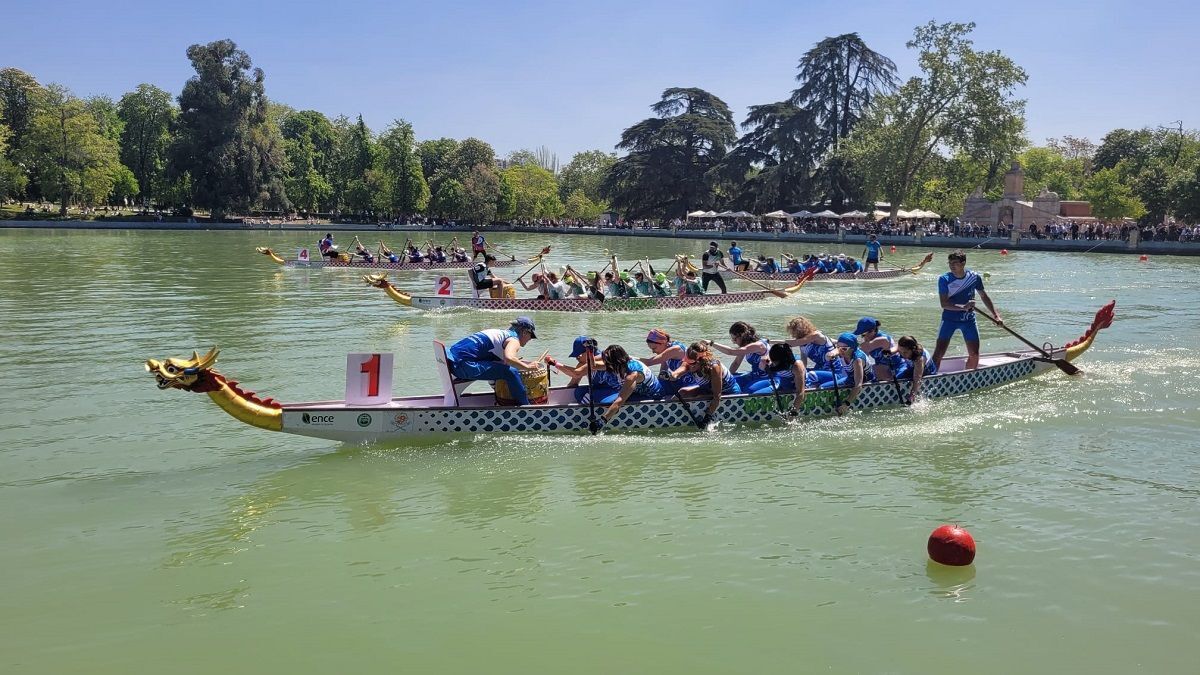Barco dragon de Madrid Dragons