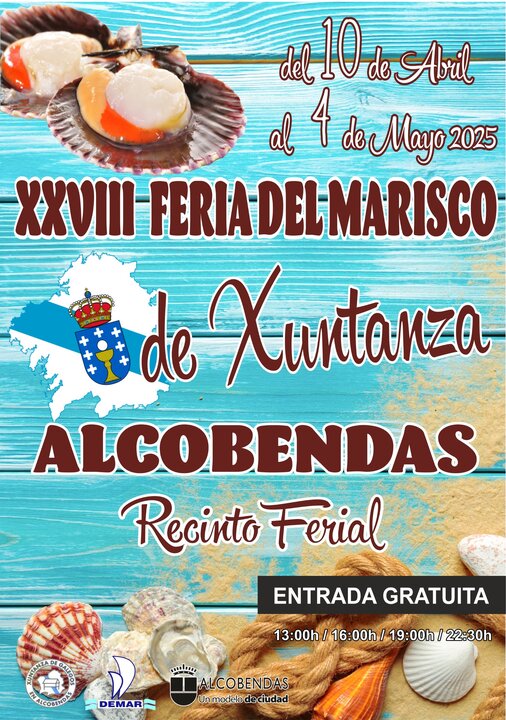 Cartel Feria del Marisco 2025