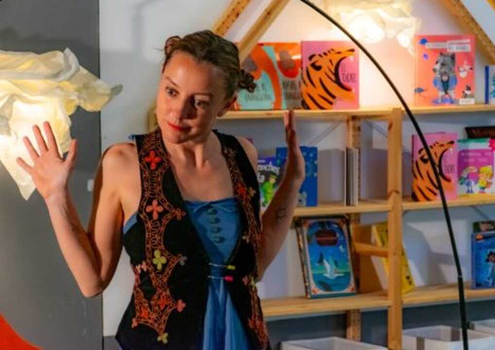 CuentaCris, una de las participante en el Festival de Cuentos de La Pedriza
